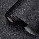 Black Wallpaper 45 x 300 cm 