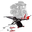 Black Widow Motorcycle Lift Table, Pneumatic, 1,500 lb, ProLift, 31.25"