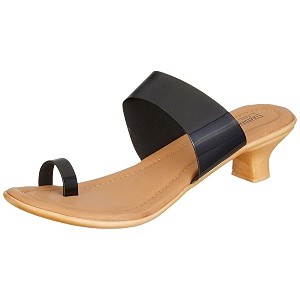 Black Womens Espadrille Flats - 7 UK