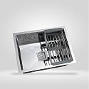 BLACKADO 304 GRADE STAINLESS STEEL SINGLE BOWL HAND MADE KITCHEN SINK B (18 * 16 * 10, 18 * 16 * 10 SINGLE BOWL MIRROR FINISH)