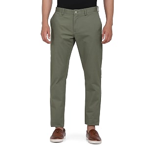 blackberrys men39s cotton solid slim fit casual trousers