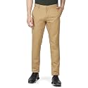Blackberrys Men's Cotton Solid Slim Fit Casual Trousers