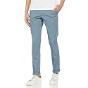 Blackberrys Men's Cotton Solid Slim Fit Casual Trousers