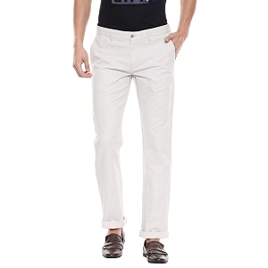 Blackberrys Mens Cotton Textured Slim Fit Casual