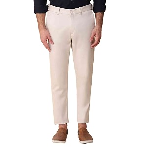 Blackberrys Mens Cotton Regular Casual Trousers