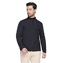 blackberrys Solid Polyester Slim Fit Mens Casual Wear Jacket