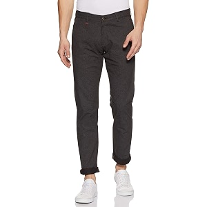 blackberrys Mens Slim Fit Casual Trousers