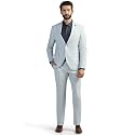 Blackberrys Men39s Slim Fit Checked 3-Piece Suit