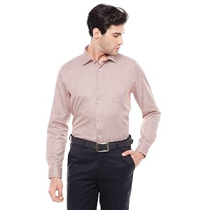 blackberrys Mens Printed Formal Shirt