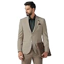 Blackberrys Mens Solid Slim Fit Formal Blazer