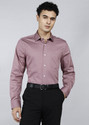 Blackberrys Men Self Design Formal Purple Shirt
