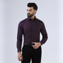 Blackberrys Men Slim Fit Solid Cut Away