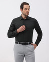 Blackberrys Men Slim Fit Solid Cut Away