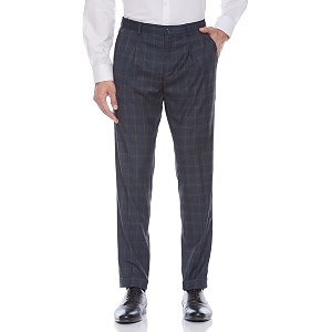 blackberrys mens 4 pocket slub formal trousers