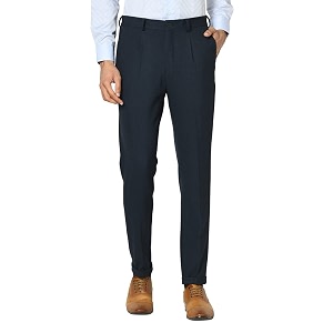 blackberrys mens 4 pocket slub formal trousers