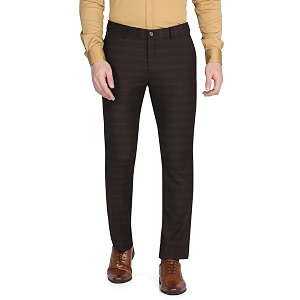 blackberrys Printed Polyester Viscose Slim Fit Mens