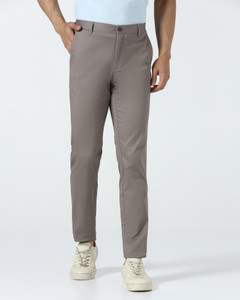 Blackberrys Regular Fit Men Beige Trousers