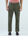 Blackberrys Slim Fit Men Green Trousers