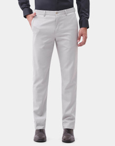 Blackberrys Slim Fit Men Grey Trousers