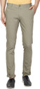 Blackberrys Slim Fit Men Light Green Trousers