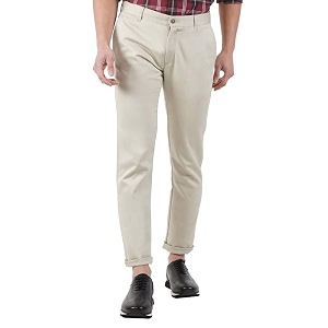 blackberrys Solid Polyester Cotton Slim Fit Mens
