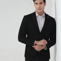 Blackberrys Solid Single Breasted Formal Men Blazer