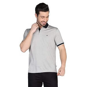 blackberrys Structured Cotton Slim Fit Mens T-Shirt