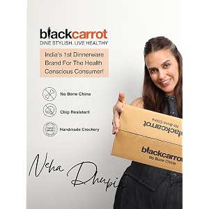 blackcarrot large serving bowl 1500 ml red stoneware