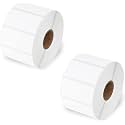 BlackDreams FBA Label 50x25mm(2x1 inch) Direct Thermal Label/Sticker 1 Inch core Outside Winding 1000 Labels/Roll for All Bacode Printer, Weighing Scale, Direct Thermal Printers (2)