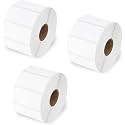 BlackDreams FBA Label 50x25mm(2x1 inch) Direct Thermal Label/Sticker 1 Inch core Outside Winding 1000 Labels/Roll for All Bacode Printer, Weighing Scale, Direct Thermal Printers (3)