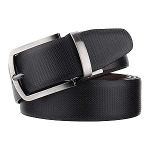BlacKing Belts For Men Reversible Black Brown