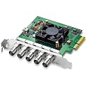 Blackmagic Design DeckLink Duo 2 PCIe Capture and Playback Card, Up to 1080p60, 4 Channel 3G-SDI (BDLKDUO2)