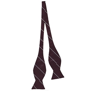 blacksmith black self tie bowtie for men