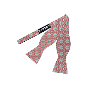blacksmith black self tie bowtie for men