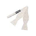 BLACKSMITH Black Self Tie Bowtie for Men