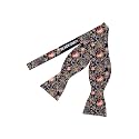 BLACKSMITH Black Self Tie Bowtie for Men