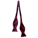 BLACKSMITH Black Self Tie Bowtie for Men