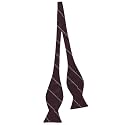 BLACKSMITH Black Self Tie Bowtie for Men