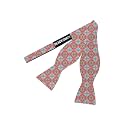 BLACKSMITH Black Self Tie Bowtie for Men