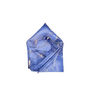 blacksmith marble silk satin printed pocket square for men
