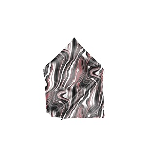 blacksmith marble silk satin printed pocket square for men