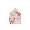 BLACKSMITH Marble Silk Satin Printed Pocket Square for Men