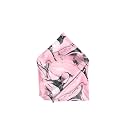 BLACKSMITH Marble Silk Satin Printed Pocket Square for Men