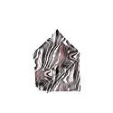 BLACKSMITH Marble Silk Satin Printed Pocket Square for Men