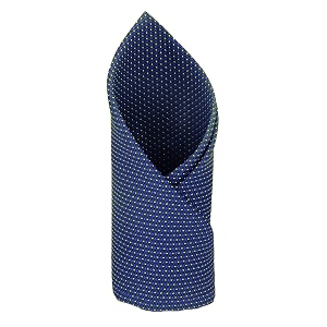 blacksmith polka dot pocket square for men
