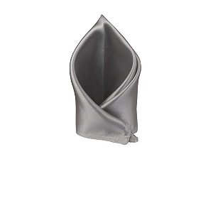 blacksmith satin solid pocket square for men 11 x 11 inches 