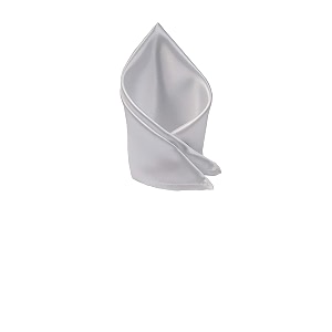 blacksmith satin solid pocket square for men 11 x 11 inches 