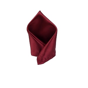 blacksmith satin solid pocket square for men 11 x 11 inches 