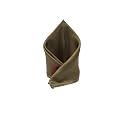 BLACKSMITH Satin Solid Pocket Square for Men [11 x 11 inches ]