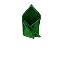 BLACKSMITH Satin Solid Pocket Square for Men [11 x 11 inches ]